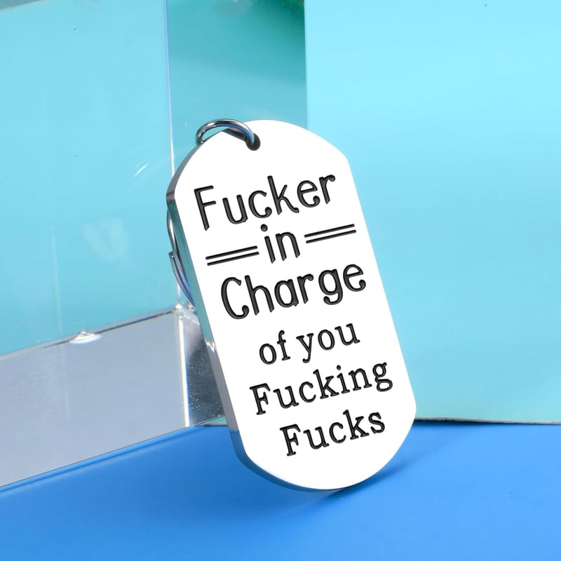 Funny Keychain Gift for Boss - Halloween & Boss's Day