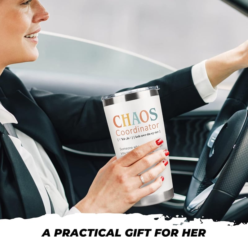 Thank You Gifts for Women - 20 oz Stainless Steel Tumbler