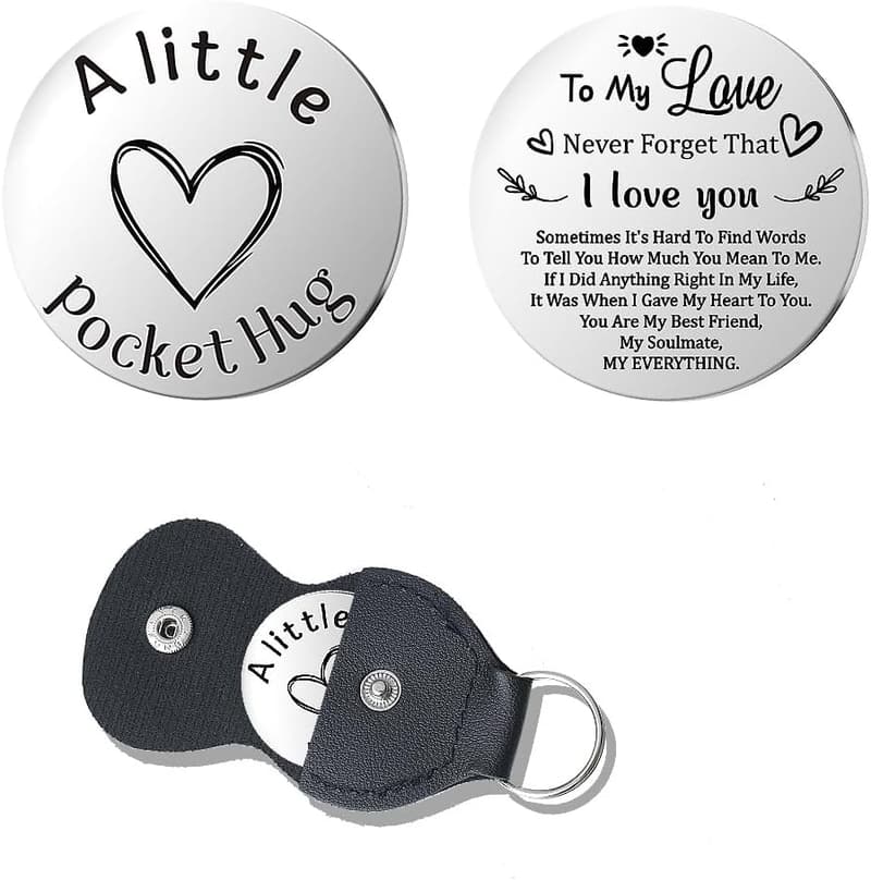 Inspirational Pocket Hug Token for Him/Her Birthday Gift