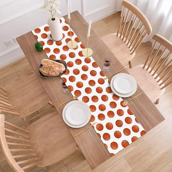 Basketball Table Runner for Senior Night 2025 (13