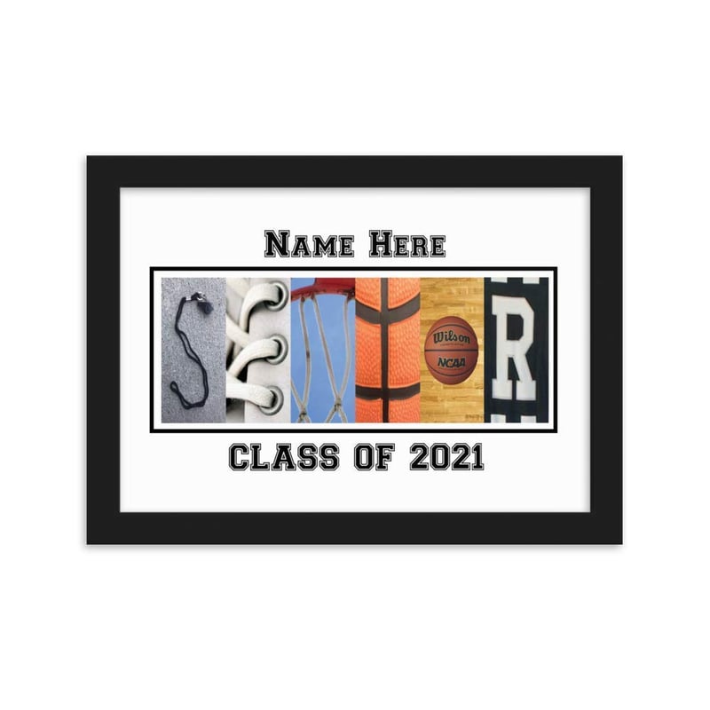 Personalized Senior Night Basketball Gift, Class of 2023