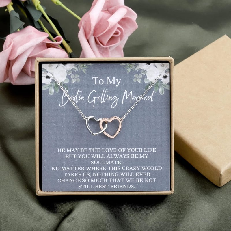 Bride Gift: Best Friend Necklace from Maid of Honor