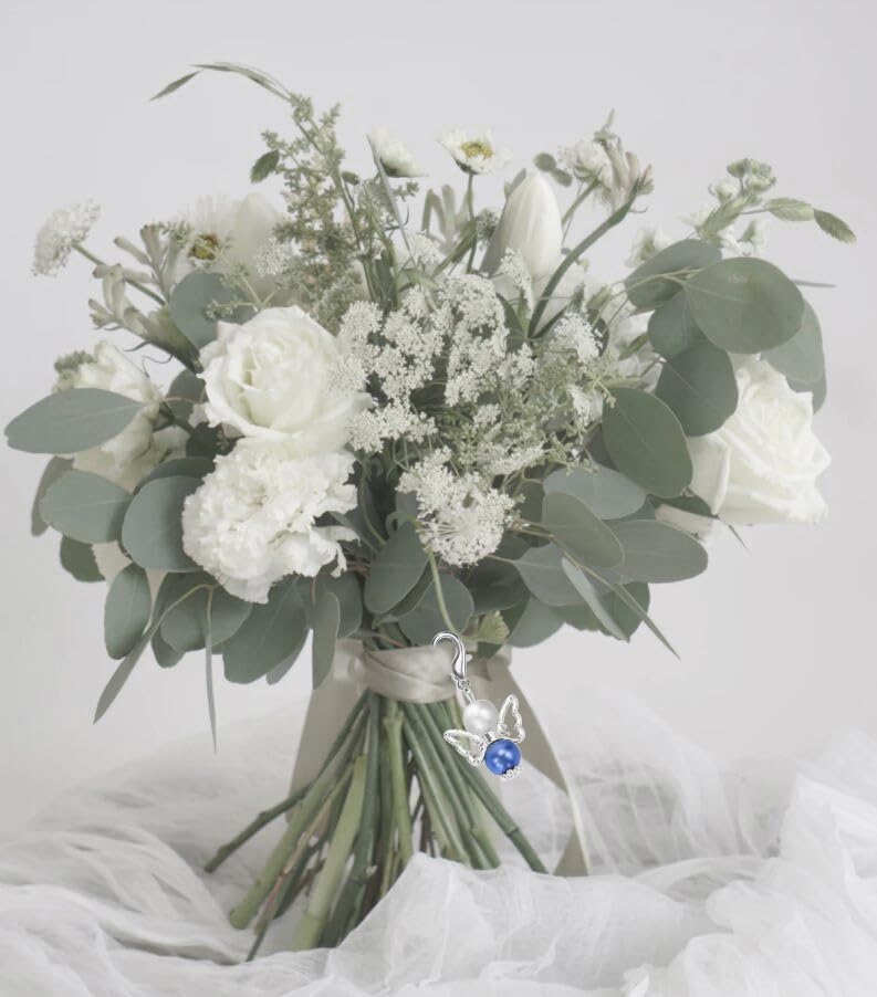 Wedding Day Memorial Card for Best Friend with Guardian Angel