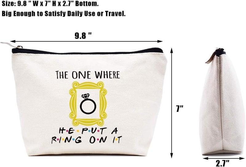 Engagement Gift: Funny Makeup Bag for Women