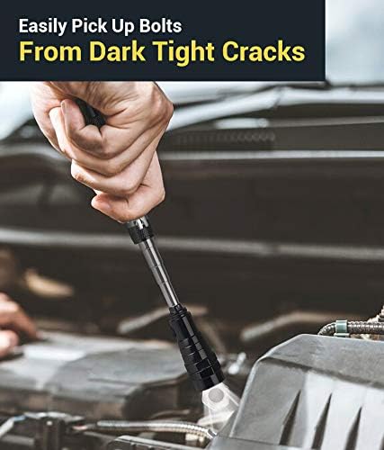 Flexible LED Magnetic Pickup Tool - Gift for Dad, Husband, Boyfriend