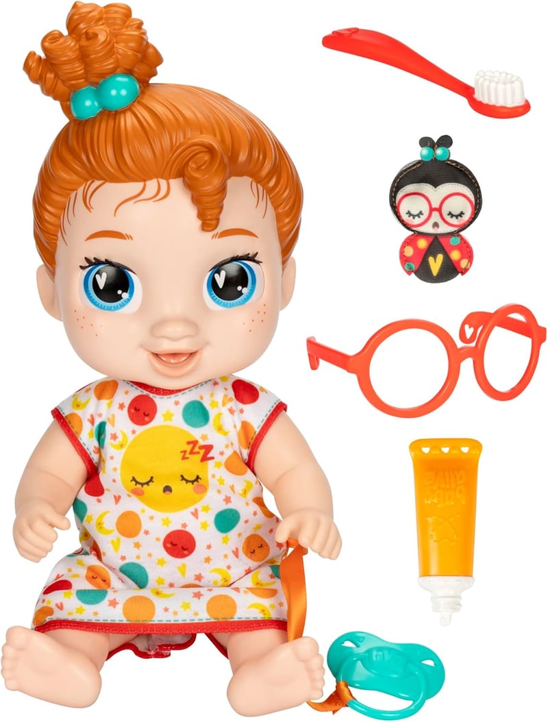 Sleepover Baby Doll Set - Lil Dreamer Dottie Doodle