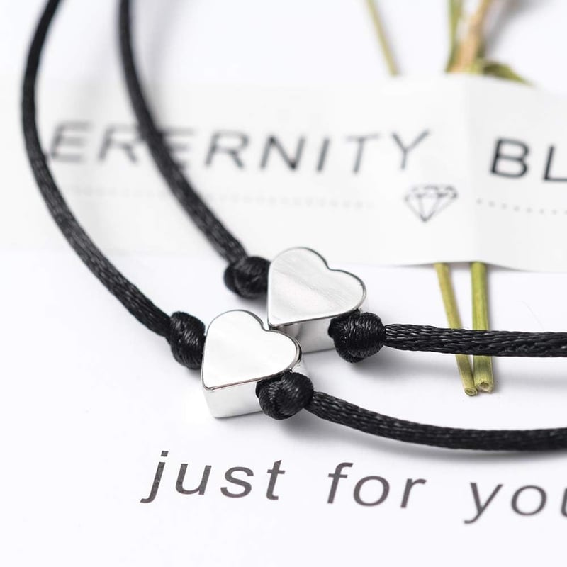 Matching Pinky Promise Bracelets for Couples & Friends