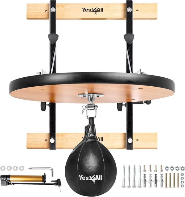 Adjustable Speed Bag Platform Kit with Upgraded Speed Balls