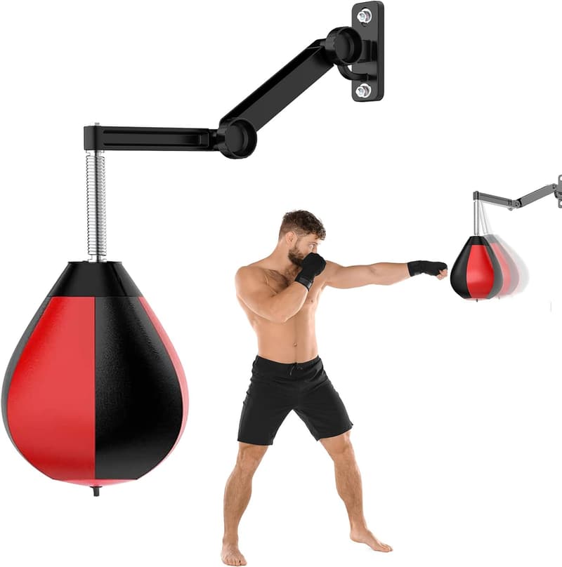Adjustable Speed Bag Wall Mount for Boxing & Reflex Training