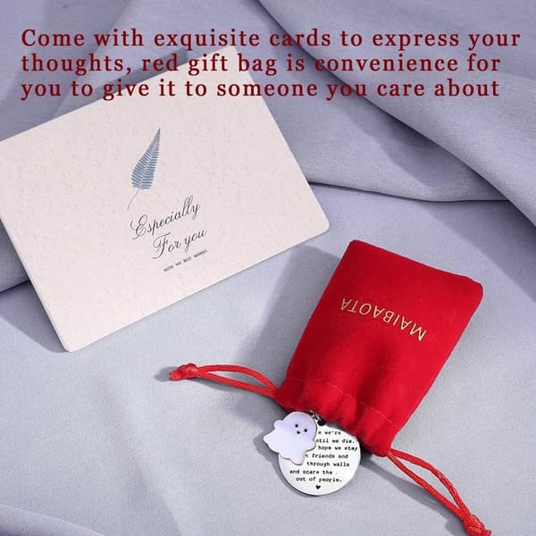 Valentine's Day Inspirational Keychain for Friends & Couples