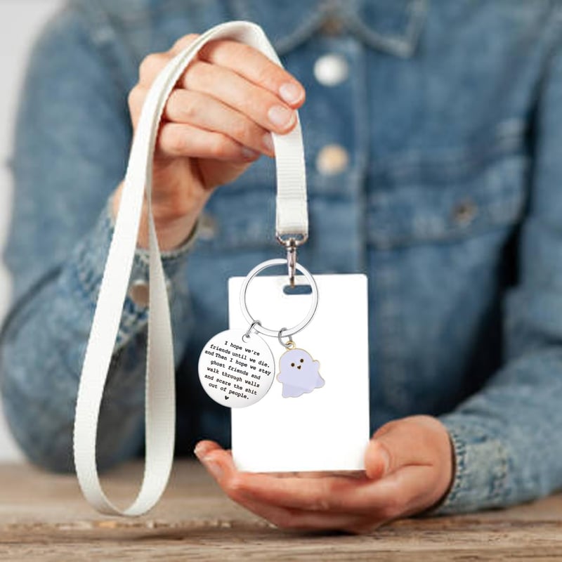 Valentine's Day Inspirational Keychain for Friends & Couples