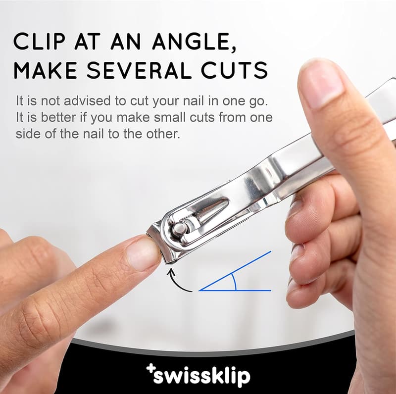 360° Rotating Surgical-Grade Nail Clippers for Men & Women