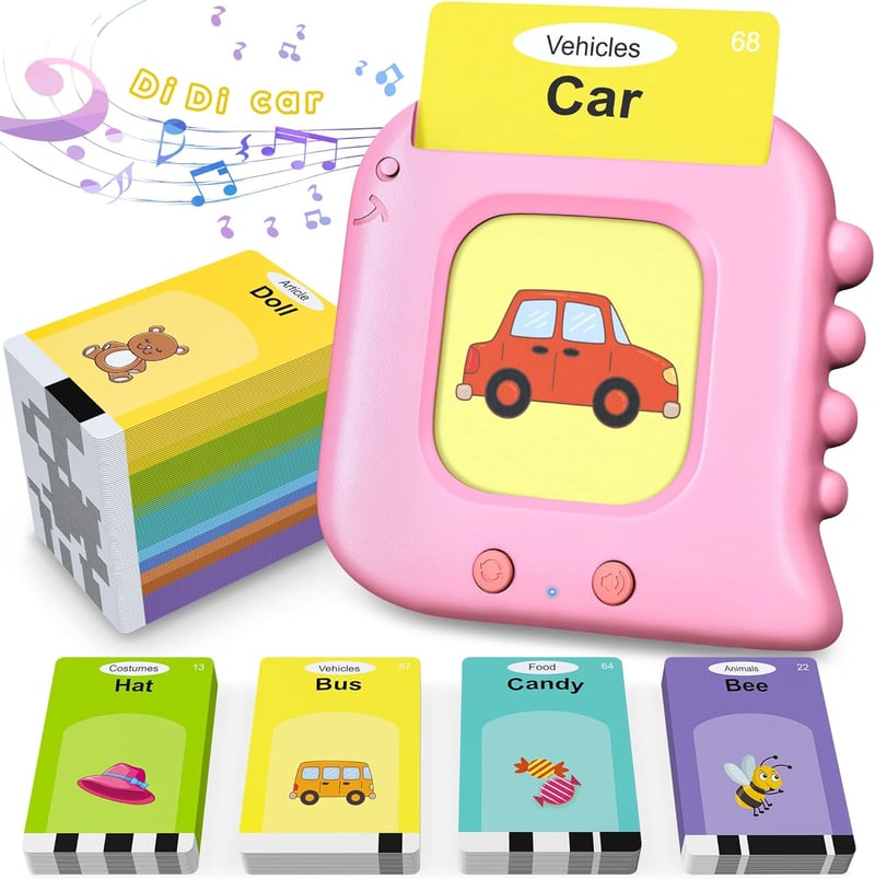 Montessori Flash Cards for Kids – 240 Sight Words Educational Toy