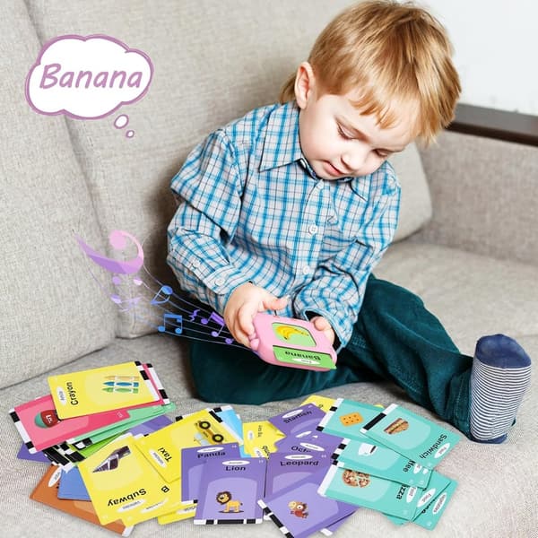 Montessori Flash Cards for Kids – 240 Sight Words Educational Toy