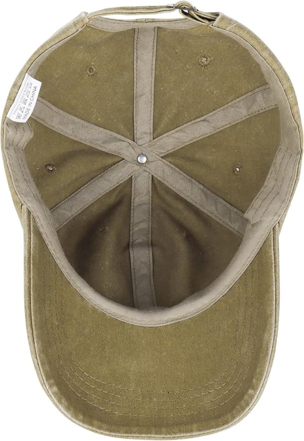 Birthday Gift: Adjustable Cotton Baseball Cap for Men