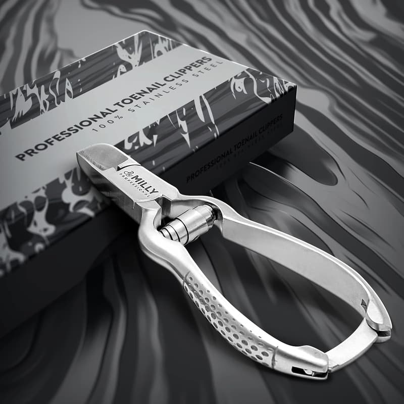 Heavy Duty Stainless Steel Toenail Clippers for Seniors