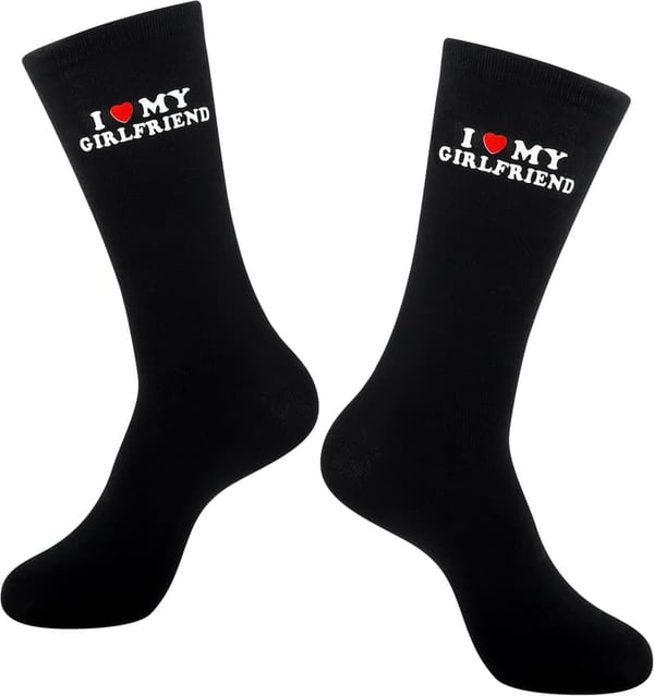 Funny Cool Socks for Men - Romantic Gift for Anniversary