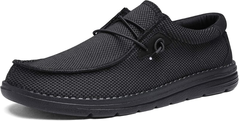 Men's Casual Slip-on Loafers - Stretch Comfort Shoes
