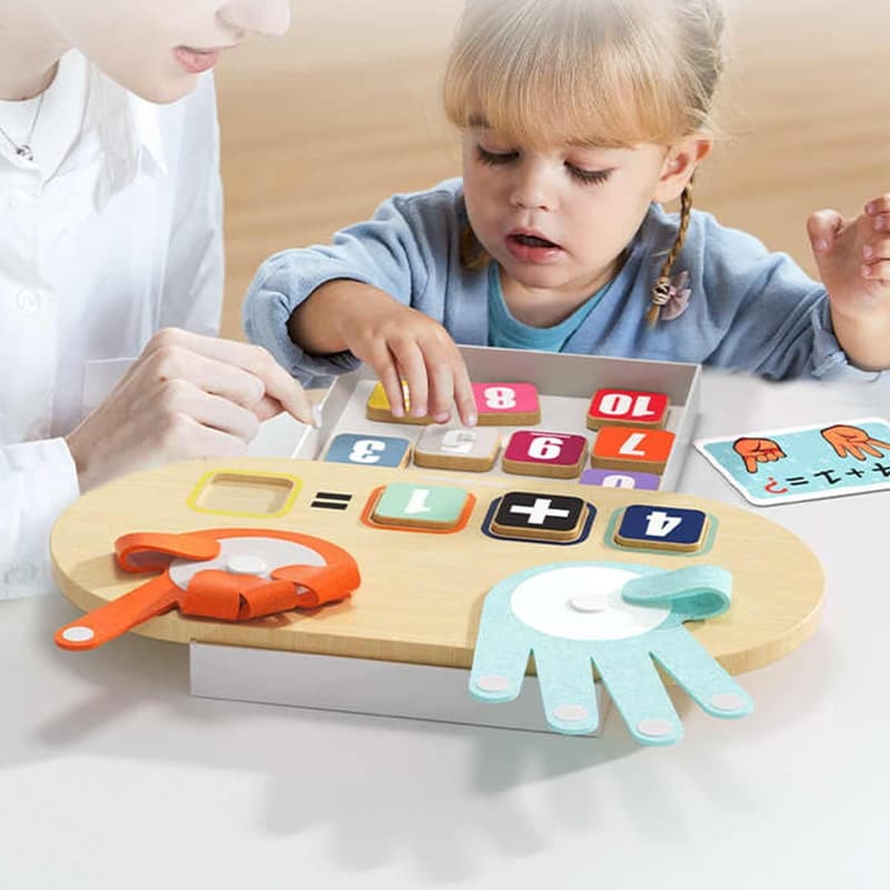 Montessori Counting Blocks Set for Preschool Learning (2-5)