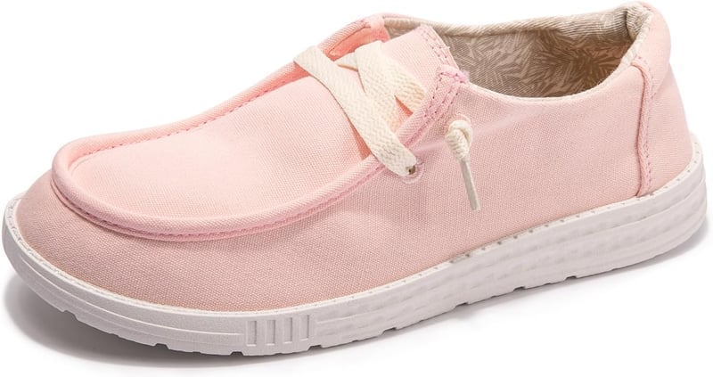 Women's Casual Canvas Slip-On Loafers for Walking