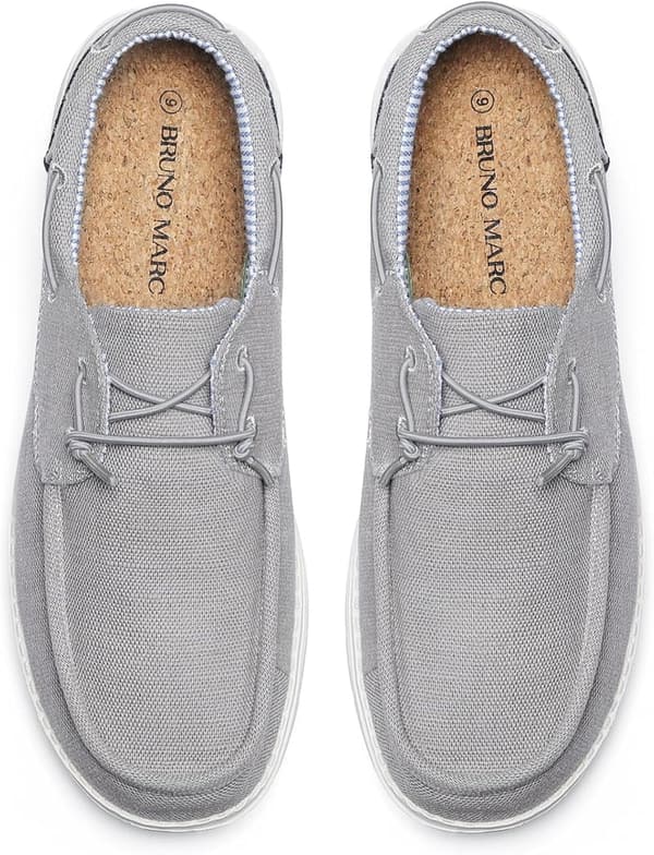 Men's Casual Slip-on Boat Loafers by Bruno Marc