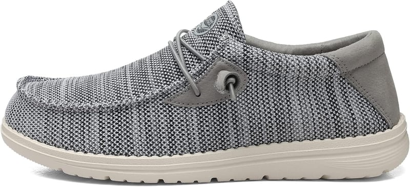 Men's Lightweight Slip-On & Lace-Up Casual Boat Shoes