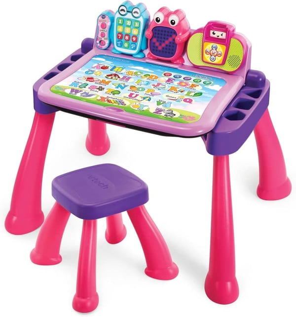 VTech Touch and Learn Deluxe Activity Desk in Pink