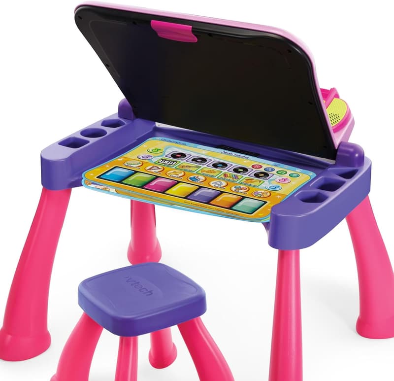 VTech Touch and Learn Deluxe Activity Desk in Pink