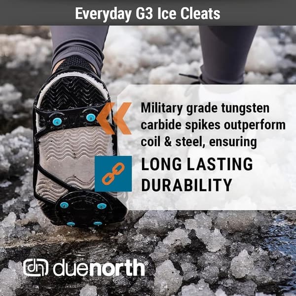 Everyday G3 Ice Cleats for Shoes & Boots - Traction Spikes