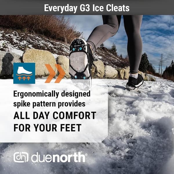 Everyday G3 Ice Cleats for Shoes & Boots - Traction Spikes