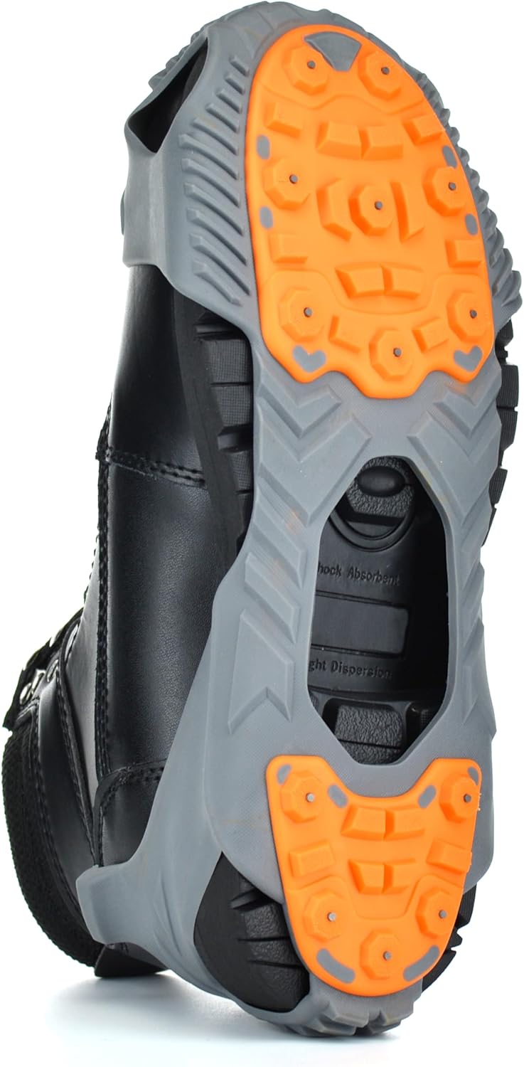 Heavy-Duty Industrial Ice Cleats for Snow & Ice Walking