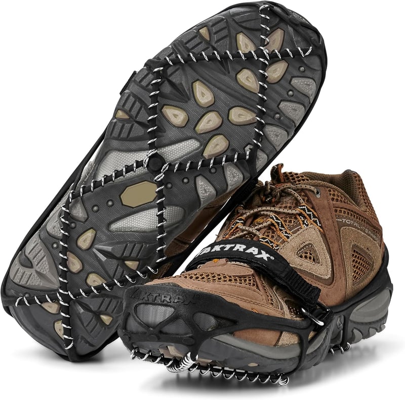 Yaktrax Pro Traction Cleats - 360-Degree Grip for Snow & Ice