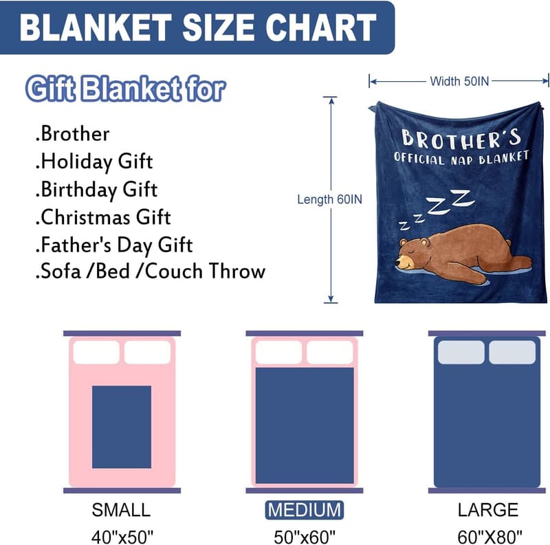 Cool Brother Nap Blanket 60