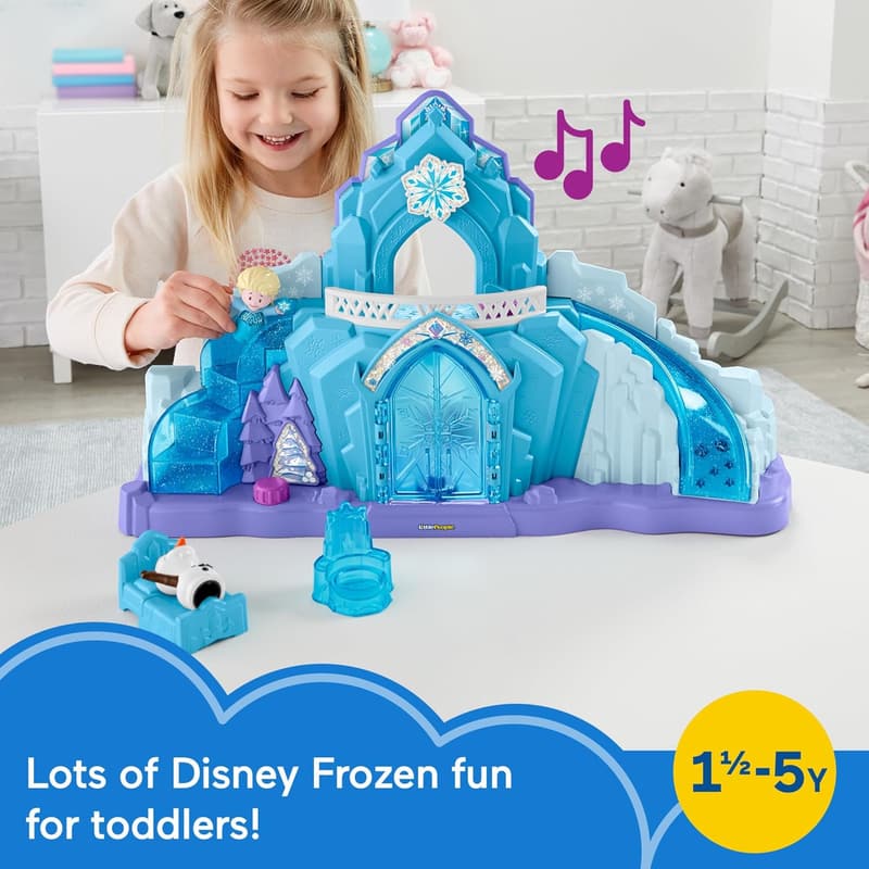 Disney Frozen Elsa's Ice Palace Musical Playset for Toddlers 18+ Months