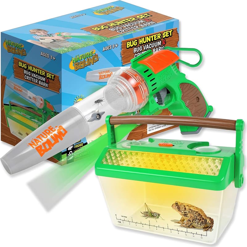 Nature Bound Bug Catcher Vacuum with Light-Up Habitat Case