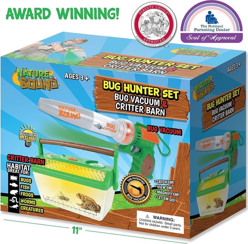 Nature Bound Bug Catcher Vacuum with Light-Up Habitat Case