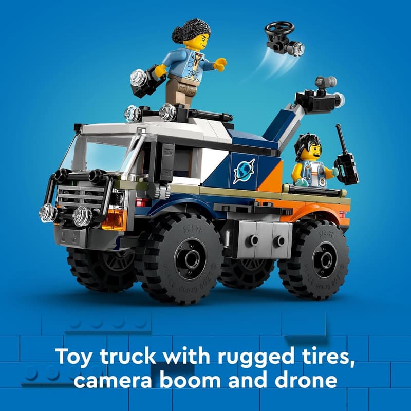 Jungle Explorer Off-Road Truck Building Set for Kids