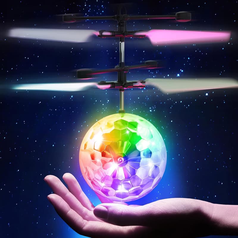 Magic Hover Flying Orb Ball Toy - Rechargeable Indoor/Outdoor Gift for Kids