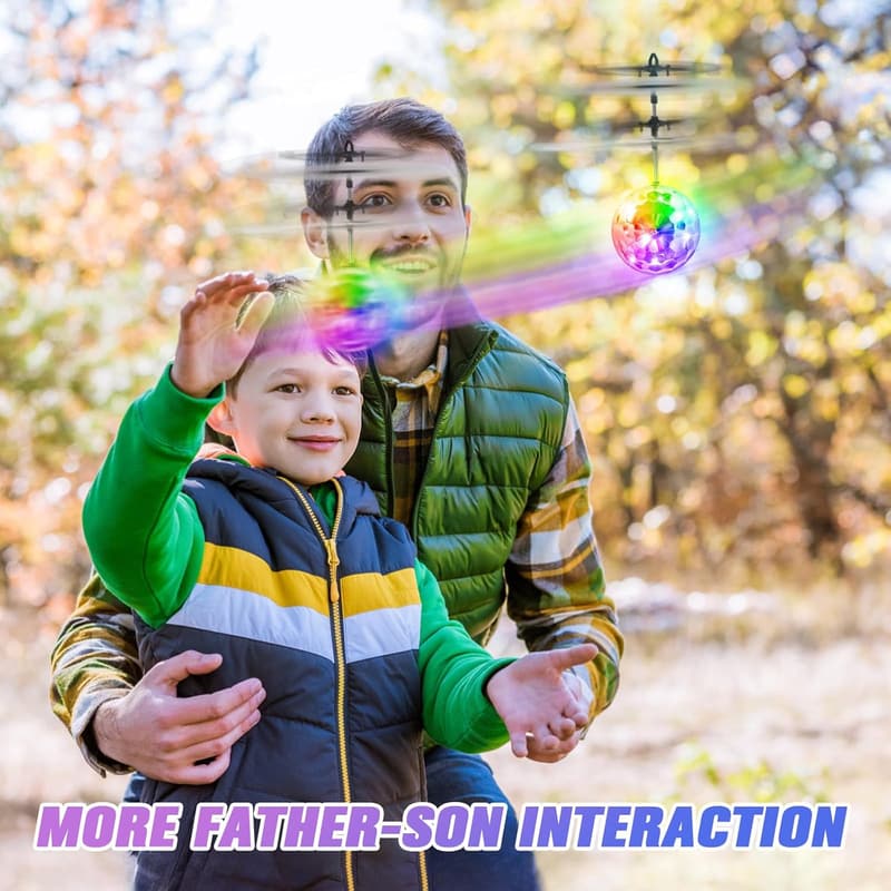 Magic Hover Flying Orb Ball Toy - Rechargeable Indoor/Outdoor Gift for Kids