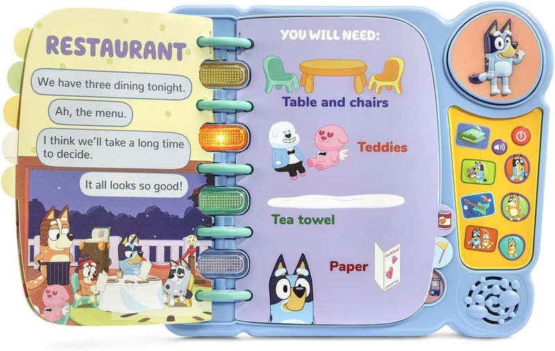 Bluey Book of Games by VTech