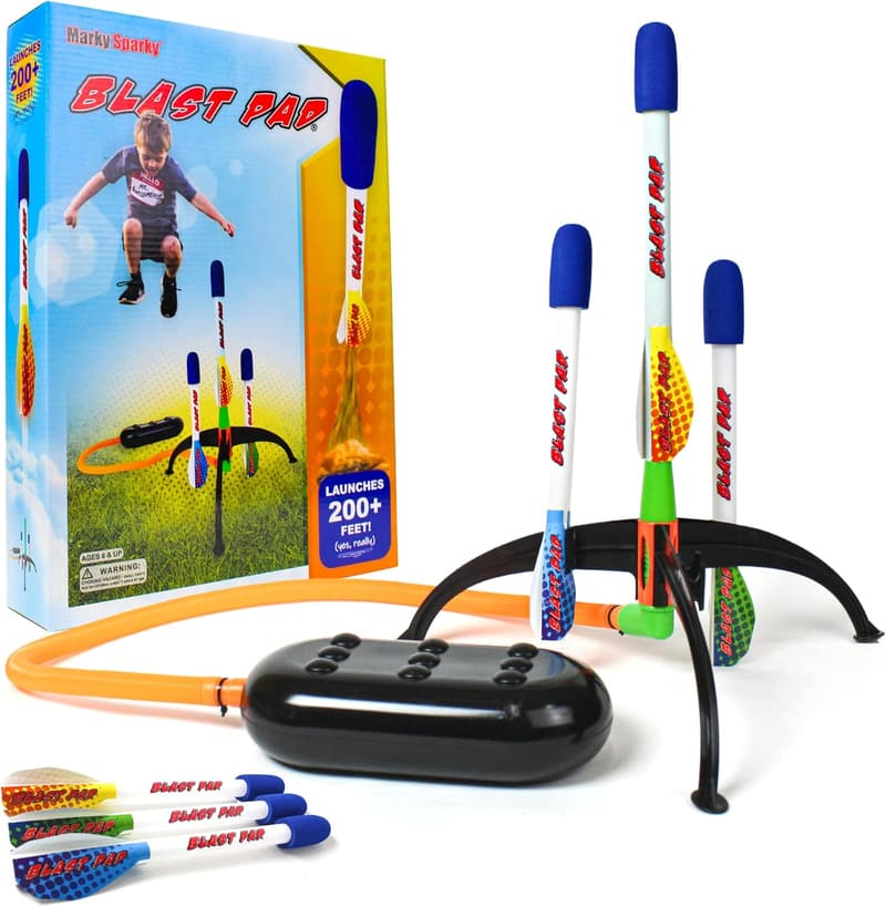 Highest Flying Blast Pad Rocket Launcher for Kids Ages 6+