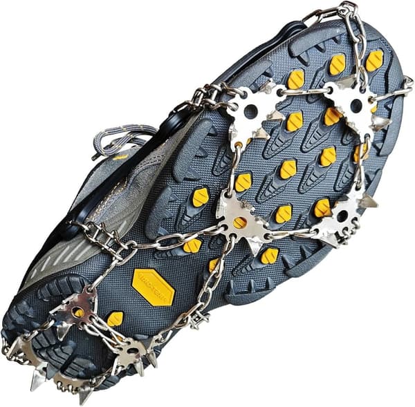 28-Spike Ice Grippers for Safe Walking and Hiking
