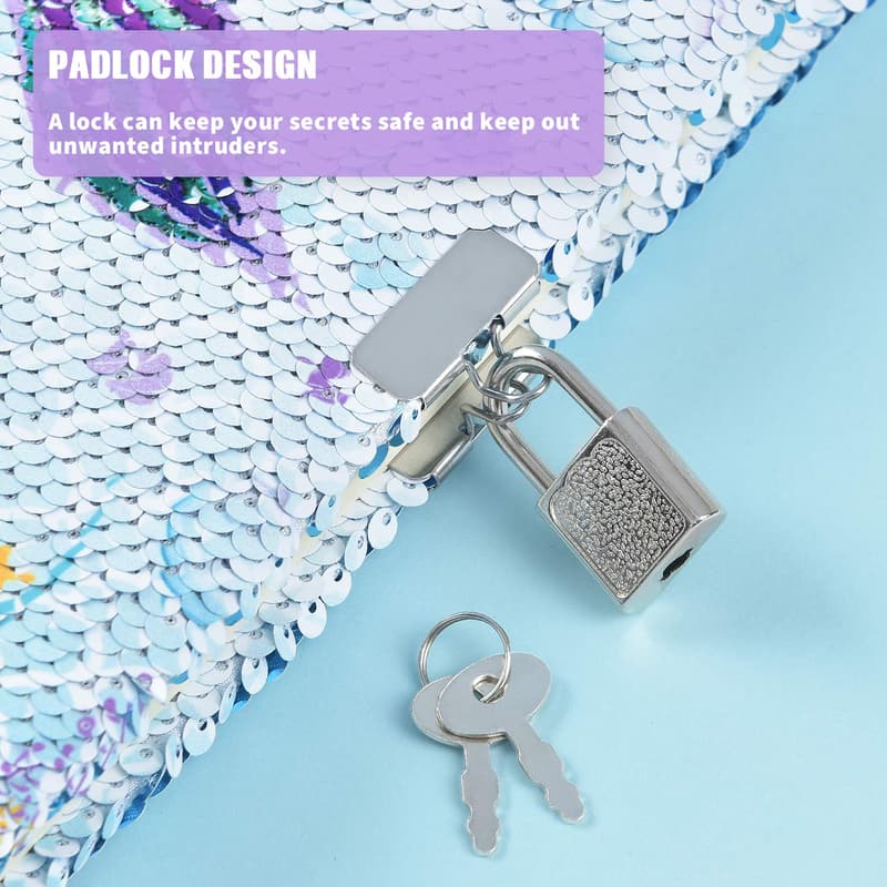 Sparkly Mermaid Notebook Set for Girls - A5 Journals & Accessories