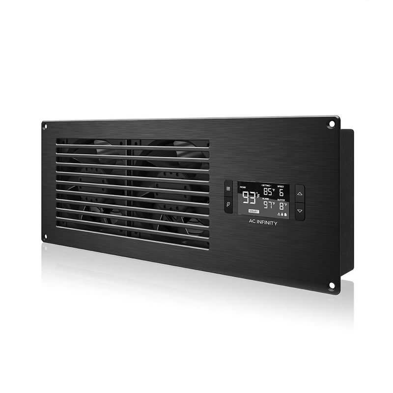 High-Airflow Cooling Fan System for AV Equipment Rooms
