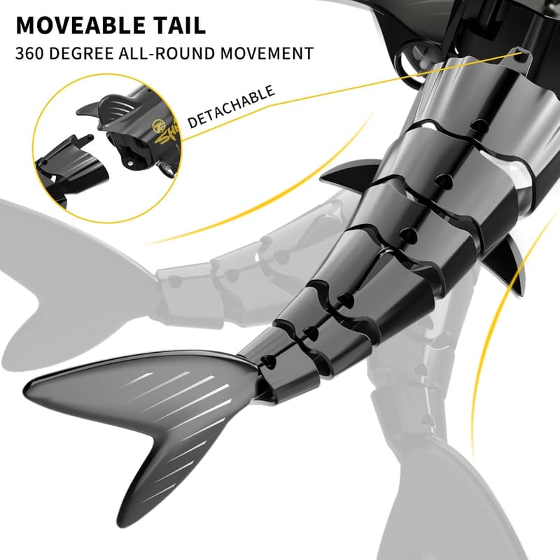 Remote Control Whale Shark Toy for Kids - Pool Birthday Gift