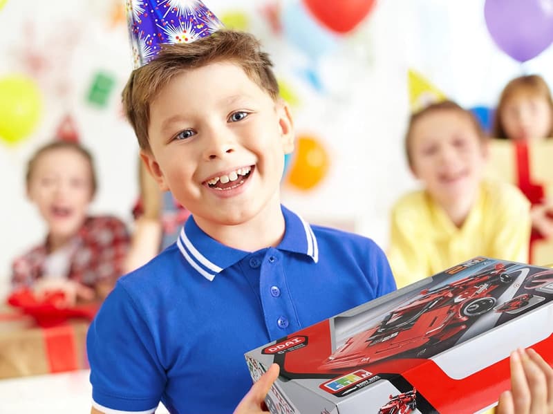 Remote Control Racing Car Building Kit for Kids Age 6-12