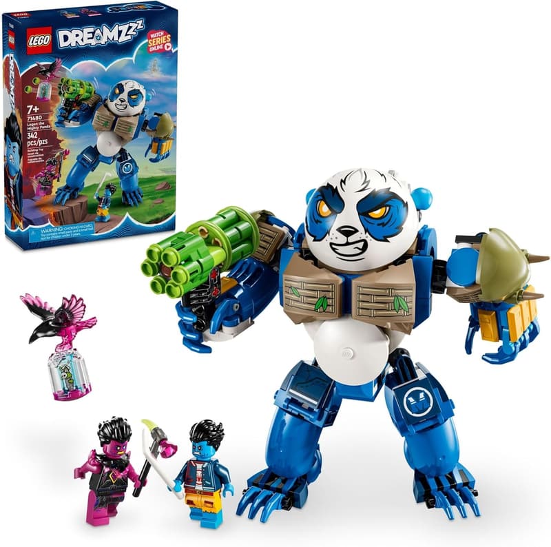 LEGO DREAMZzz Mighty Panda Toy Playset with 2 Minifigures