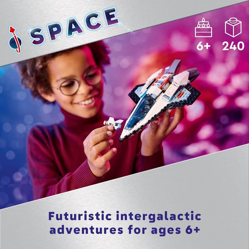 LEGO City Interstellar Spaceship Building Set for Ages 6+