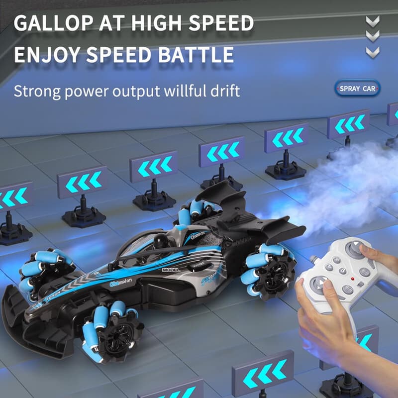 High-Speed Drift Remote Control Race Car with Lights and Music