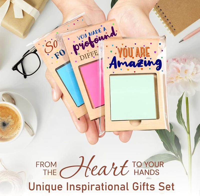 Employee Appreciation Sticky Note Holders – 30pcs Inspirational Gifts